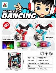 Hip Hop Rotate Boy Dancing Musical Toy || Item No:FW338-19A